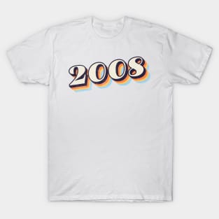 2008 Birthday Year T-Shirt